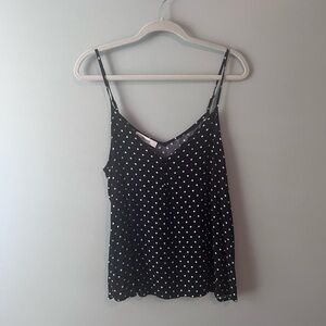 Promod Black and White Sleeveless Camisole